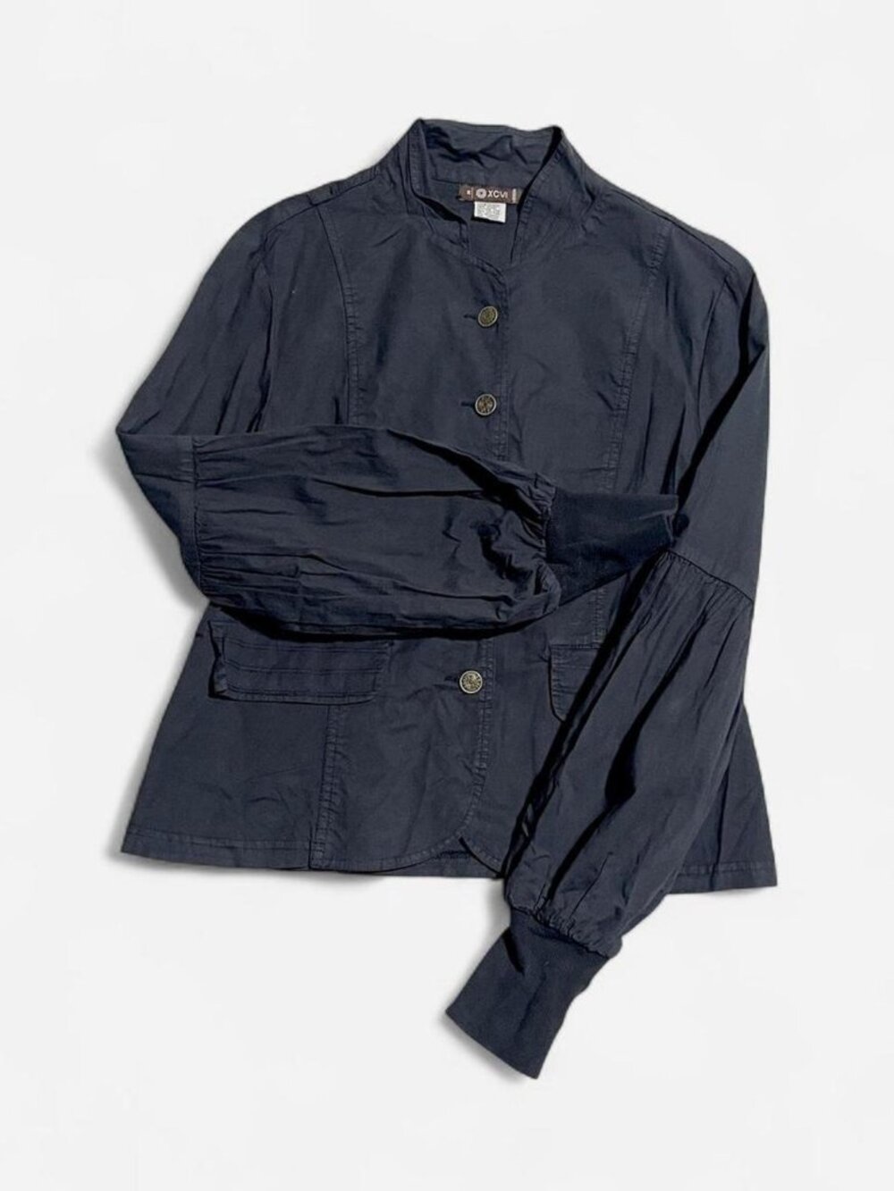 XCVI Black lightweight blazer jacket